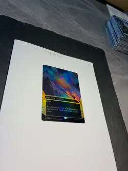 Magic the Gathering MTG Meteor Crater (026) x1 Rare FOIL Card NM/M Stellar - Image 2