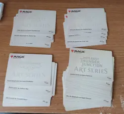 Magic The Gathering Art Series cards - Image 1