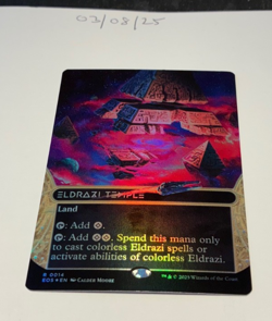 Magic the Gathering MTG Eldrazi Temple (014) x1 Rare FOIL Card NM/M Stellar - Image 1