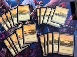 Magic the Gathering MTG Urza's Saga basic Land Set 100x 5 of each art, Avon - Image 1