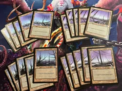 Magic the Gathering MTG Urza's Saga basic Land Set 100x 5 of each art, Avon - Image 3