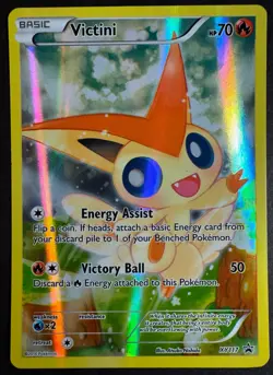 Victini XY117 Black Star Promo Pokemon XY Generations Lightly Played - Image 1