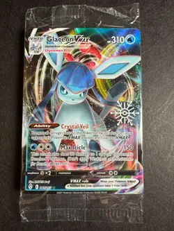 Glaceon VMAX 041/203 Snowflake Promo Pokemon Evolving Skies Sealed Near Mint - Image 1