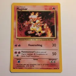Magmar / Magmar - Pokemon TCG Karte - Base Set - 36/102 - 1999 - Deutsch - Image 1