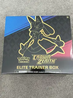 Pokemon Crown Zenith Elite Trainer Box Factory Sealed - Image 1