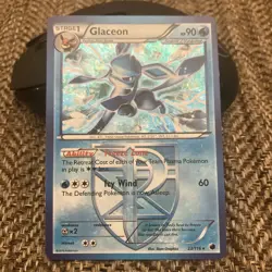 Glaceon 23/116 Plasma Freeze Cracked Ice Holo Rare Pokemon Card LP - Image 1