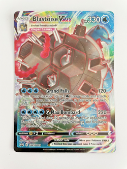 Pokemon Blastoise VMAX SWSH103 Black Star Promo Holo Ultra rare card - Image 1