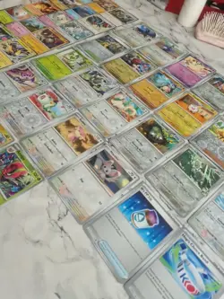 Bundle Of 43 Journey Together Holo & Reverse Holo Pokemon TCG Cards No Duplicate - Image 1