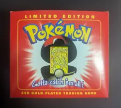 Burger King 1999 - Charizard 23K Gold Plated Trading Card - Sealed - Image 5