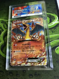 ACE 7 Charizard EX Corocoro Promo 030/XY-P Pokemon Card 2014 Japanese - Image 2