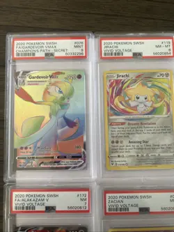 Pokemon PSA Slab Lot 8 Cards - Image 2
