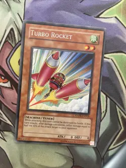 ANPR-EN015 Turbo Rocket Rare Unlimited Edition NM Yugioh Card - Image 1