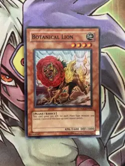 CSOC-EN099 Botanical Lion Super Rare Unlimited Edition NM Yugioh Card - Image 1