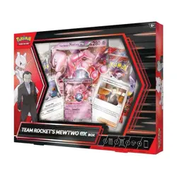 IN HAND Pokemon TCG Team Rockets Mewtwo Ex Box ⚡FREE EXPRESS SHIP ⚡ - Image 3