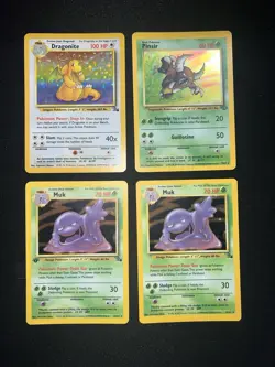 Vintage Pokemon Card Collection Lot Holos Wotc Vintage First Edition - Image 2