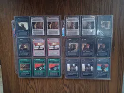 Star Wars CCG Jabba's Palace Rare Cards Only - Some Duplicates - 140 Cards - Image 3