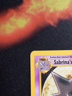 Sabrina's Gengar 29/132 Rare Gym Challenge 1st Edition Pokemon Card LP-MP - Image 2