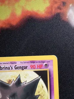 Sabrina's Gengar 29/132 Rare Gym Challenge 1st Edition Pokemon Card LP-MP - Image 3