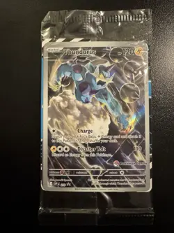Thundurus SVP 209 Black Star Promo Pokemon Center Stamped + Non Stamped SEALED - Image 1