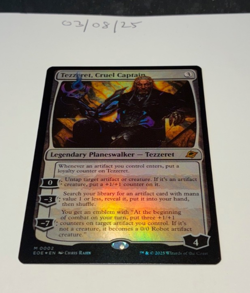 Magic the Gathering MTG Tezzeret, Cruel Captain x1 Mythic FOIL Card NM/M - Image 1