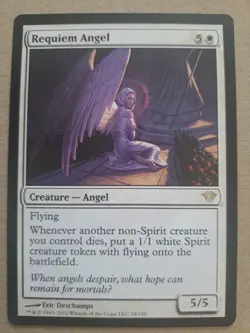 MTG Requiem Angel Dark Ascension 18/158 Regular Rare - Image 1