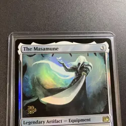 Final Fantasy MtG Masamune Sephiroth Foil Prerelease Card English - Image 2