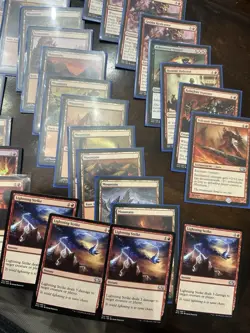 Magic The Gathering - 3 Decks Built From Scratch + Backstock Of Additional Cards - Image 5