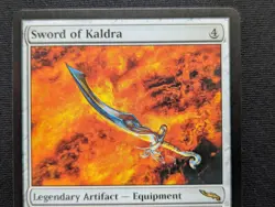 Sword of Kaldra - Mirrodin - NM - MTG - Magic the Gathering - Artifact - Image 3