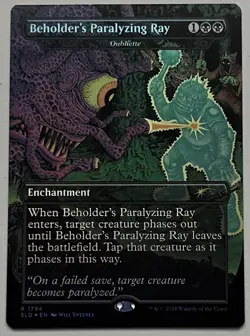 MTG Secret Lair Drop Oubliette Enchantment RARE FOIL #1794 - Image 1
