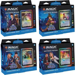Magic The Gathering Doctor Who Commander Deck Bundle - Includes All 4 Decks - Image 2