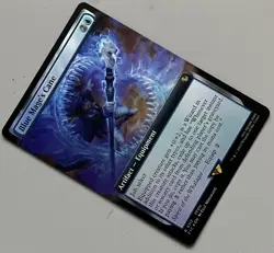 MTG Final Fantasy Commander Blue Mage’s Cane Artifact RARE FOIL #0112 - Image 2