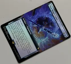 MTG Final Fantasy Commander Blue Mage’s Cane Artifact RARE FOIL #0112 - Image 3