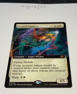 Magic the Gathering MTG Exalted Sunborn x1 Mythic Extended Card NM/M - Image 1