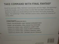 Magic The Gathering x Final Fantasy - Revival Trance Commander Kit (Costco) NIB - Image 3