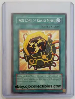 Yu-Gi-Oh! IRON CORE OF KOA'KI MEIRU RGBT-EN055 1st Edition Rare Raging Battle 🍒 - Image 1