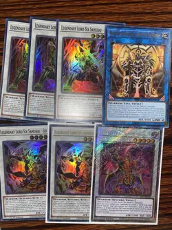 Yugioh Six Samurai Deck Core 74 Card Lot - Image 1