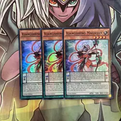 CORE-EN004 x3 Xiangsheng Magician Super Rare Excellent Condition Yugioh - Image 1