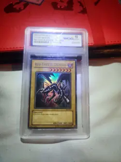 Yu-Gi-Oh Red-Eyes Black Dragon Card 2003 SDJ WCG 10 GEM MT ULTRA RARE HOLO - Image 3