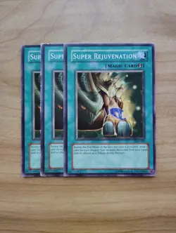 Yu-Gi-Oh - Super Rejuvenation 3X - Full Playset - Image 1