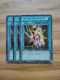 Yu-Gi-Oh - Super Rejuvenation 3X - Full Playset - Image 1