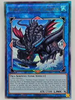 Yu Gi Oh - RA04-EN082 Worldsea Dragon Zealantis - Prismatic Ultimate Rare - Image 1