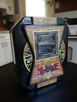 Near Mint Yu-Gi-Oh! Trading Card Game Lot of 3 2004 Empty Tin Only No Cards - Image 4
