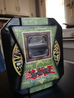 Near Mint Yu-Gi-Oh! Trading Card Game Lot of 3 2004 Empty Tin Only No Cards - Image 5