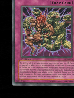 Yu-Gi-Oh Last Turn LOD-099 1st Edition Ultra Rare Misprint Miscut NA 2003 - Image 5
