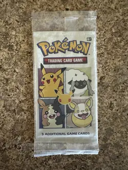 Pokemon Sealed 3-Card General Mills Cereal Promo Pack 25th Anniversary - Image 1