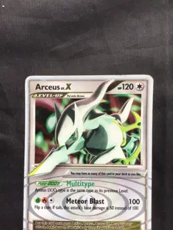 Pokemon Cards: Diamond and Pearl Promo: Arceus Lv. X DP56 - Image 2