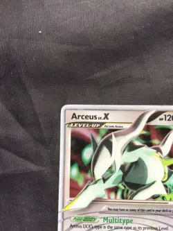 Pokemon Cards: Diamond and Pearl Promo: Arceus Lv. X DP56 - Image 3