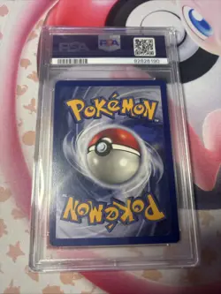 PSA 7 Hitmonlee 7/62 Fossil Holo 1st Edition Pokemon Card - Image 2