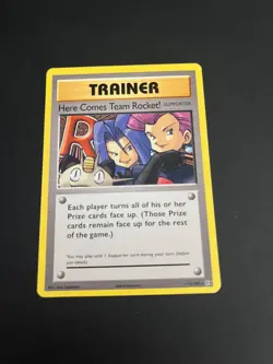 Pokemon Card Here Comes Team Rocket 113/108 XY Evolutions Non Holo Trading TCG - Image 2
