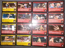 WWE Raw Deal CCG 73 Mid Match card Lot. Midmatch Reversals, Manuevers, Actions - Image 2